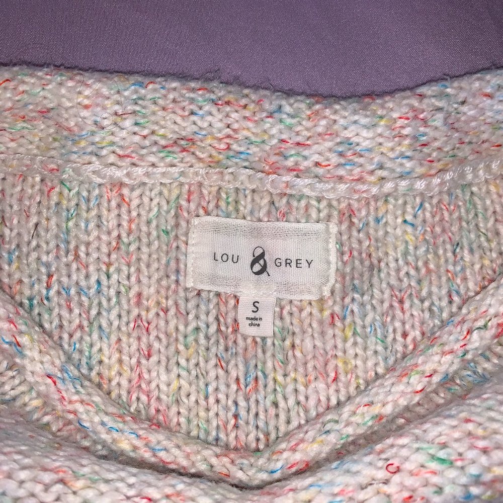 Lou and Gray Multicolor Open-Side Sweater - Picture 3 of 4